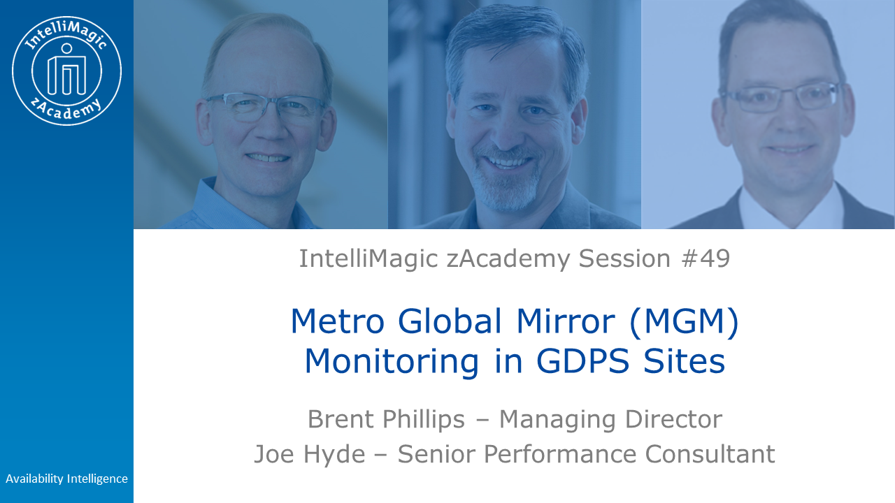 Metro Global Mirror (MGM) Monitoring in GDPS Sites