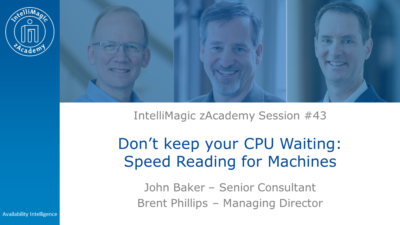 Don't keep you CPU waiting