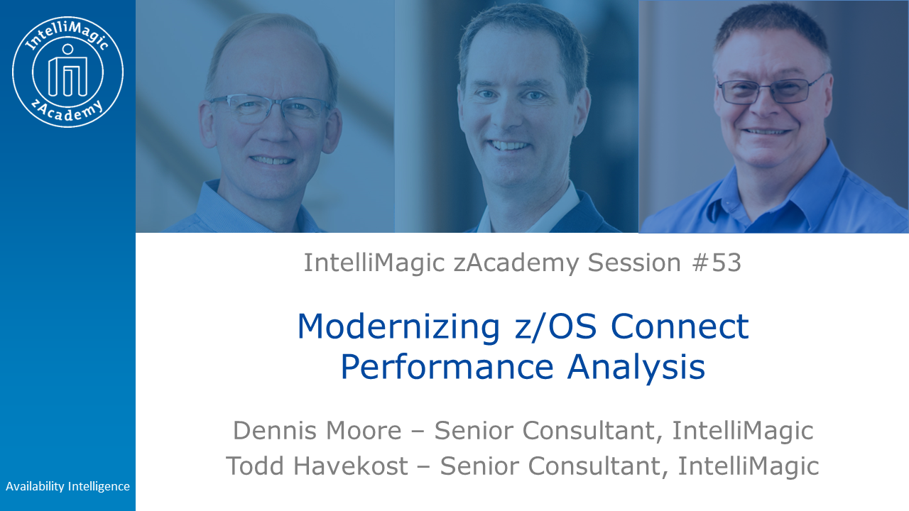 Modernizing z/OS Connect Performance Analysis