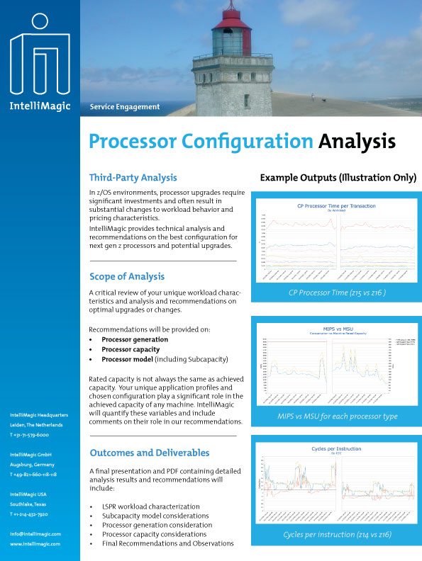 Processor Configuration Analysis Service Engagement - IntelliMagic-01
