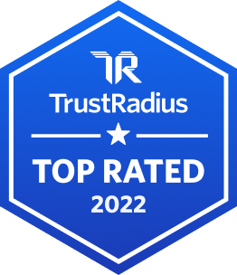 TrustRadius Top Rated Mainframe Monitoring Badge